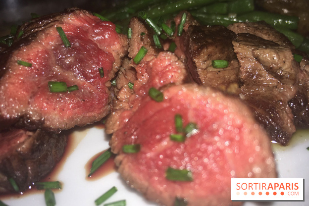 La carte de Victoria Mac Garvey au Maria Magdalena - bœuf slicé