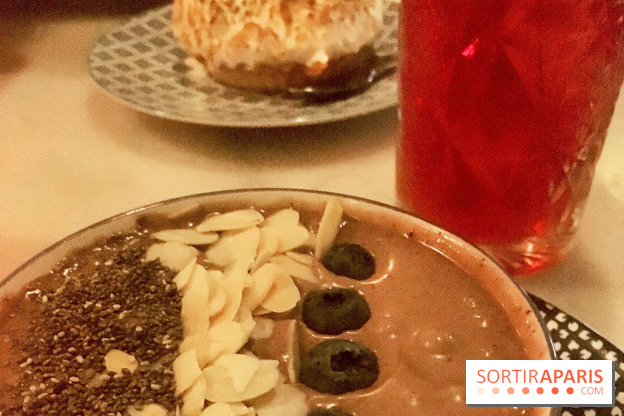 La carte de Victoria Mac Garvey au Maria Magdalena - acaï bowl et tarte au citron