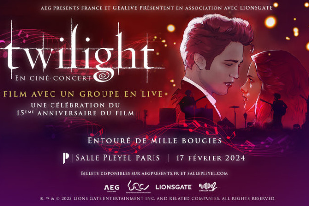 Twilight, chapitre 1 : Fascination en ciné-concert à la Salle Pleyel ce weekend