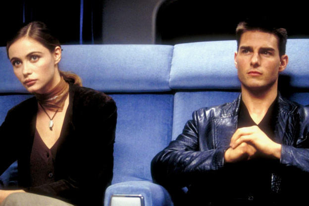 Mission : Impossible - Emmanuelle Béart et Tom Cruise