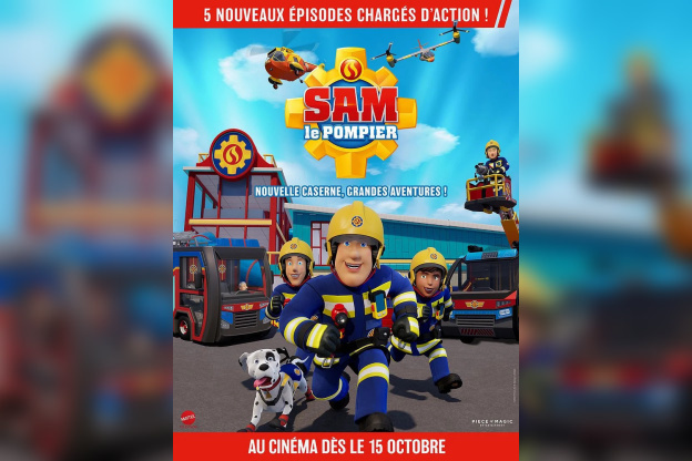 Sam le pompier – Nouvelle caserne, grandes aventures ! bientôt au cinéma