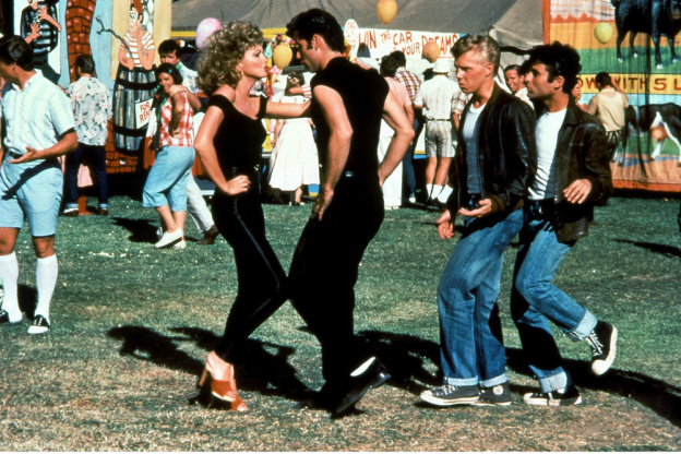 Grease, film musical culte de Randal Kleiser souvent projeté en ciné-karaoké à Paris