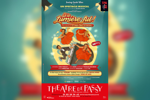 Et la lumière fut : comédie musicale au Théâtre de Passy