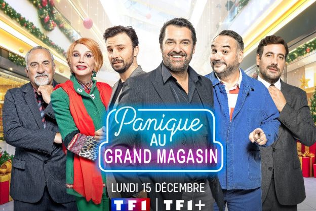 Panique au grand magasin : comédie TV avec Arnaud Ducret et Tom Villa sur TF1