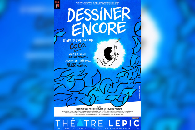 Dessiner encore : adaptation de Coco au Théâtre Lepic