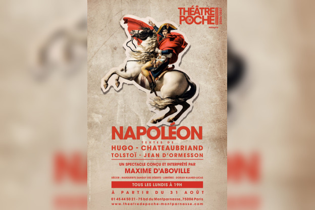 Napoléon, Maxime d’Aboville au Poche-Montparnasse