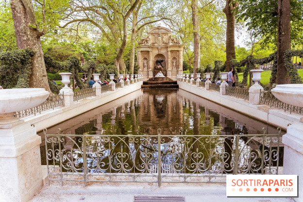 La fontaine Médicis au Jardin du Luxembourg