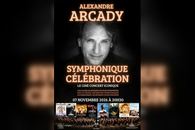 Alexandre Arcady : un ciné-concert symphonique au Palais des Congrès le 7 novembre