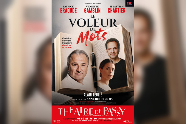 Le Voleur de mots avec Patrick Braoudé au Théâtre de Passy