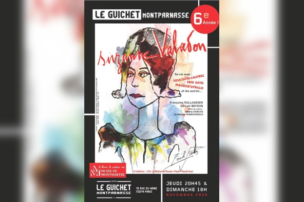 Suzanne Valadon : un récit musical au Guichet Montparnasse