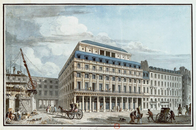 Vue historique de la Comédie-Française