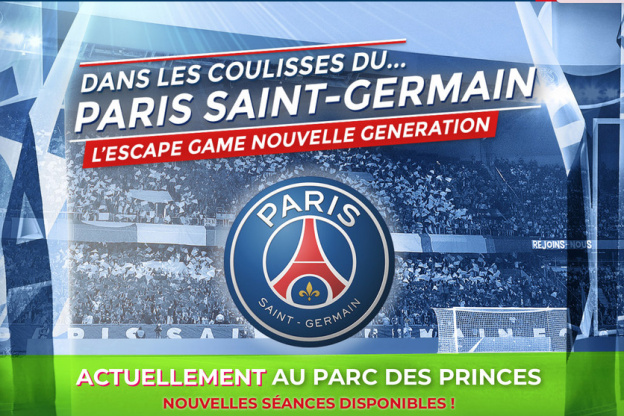 INSIDE PSG, l'escape game du Parc des Princes