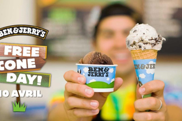 Le Free Cone Day 2018, les glaces gratuites de Ben & Jerry's