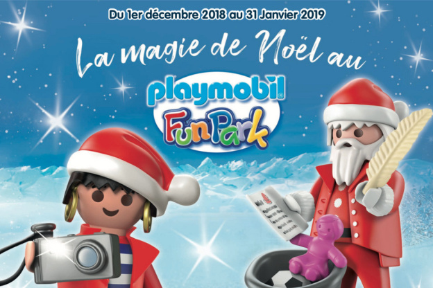 La Magie de Noël 2018 au Playmobil Funpark