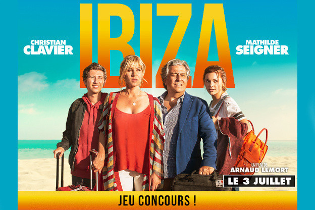 Ibiza avec Christian Clavier et Mathilde Seigner : invitations