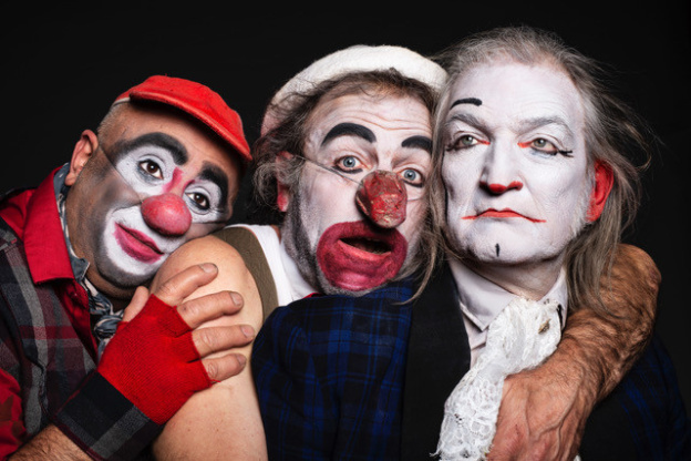 3 Clowns au Cirque Electrique