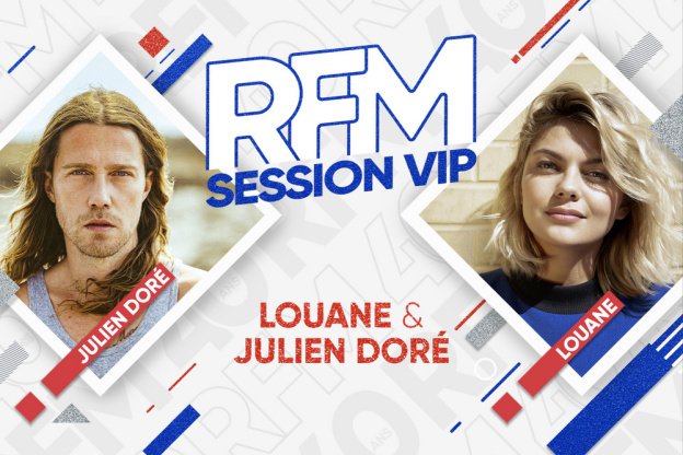Julien Doré et Louane en concert privé RFM à Paris : invitations