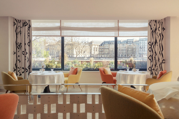 Plénitude, le restaurant gastronomique d'Arnaud Donckele au Cheval Blanc Paris