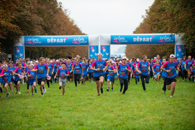 Course "Enfants Sans Cancer City" 2022 à la Défense