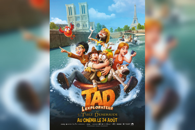 Tad L'explorateur et la table d'Emeraude : bande-annonce et invitation 