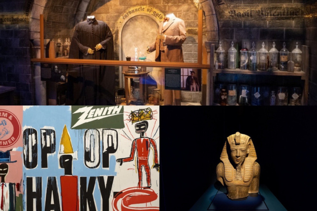 3 expos incontournables à Paris avril 2023 : Ramsès, Harry Potter, Basquiat x Warhol