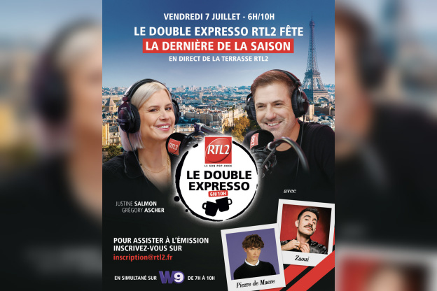Double Expresso RTL2 : Dernière de la Saison en Direct à Paris avec Pierre de Maere et Zaoui