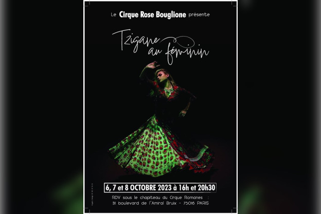 Tzigane au Féminin au Cirque Romanès à Paris en octobre 2023
