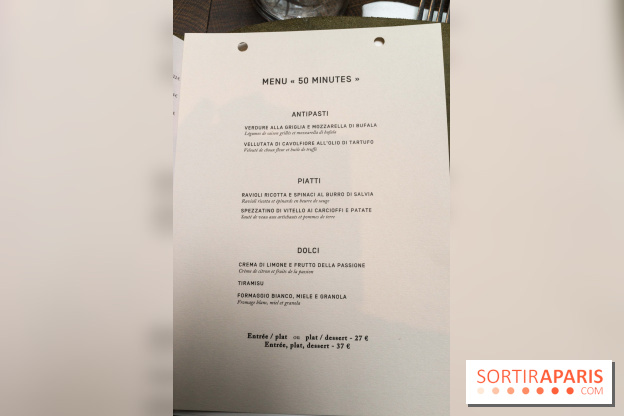 Ristorante National : le restaurant Italien du flambant neuf Hotel des Arts et Métiers