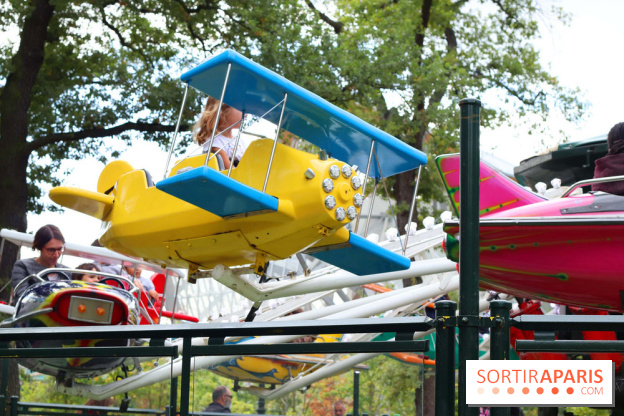 Le Village des Manèges provisoire du Jardin d'Acclimatation