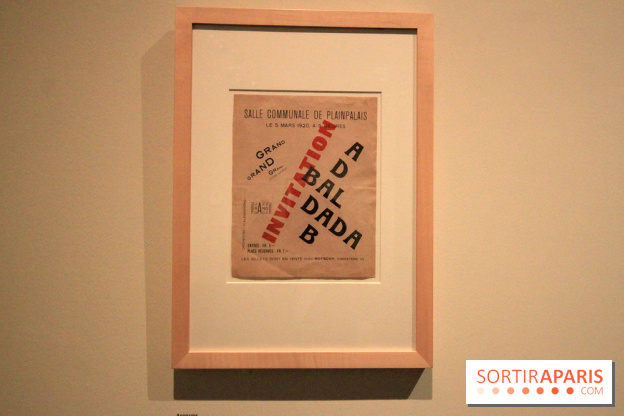 Exposition DADA au Musée de l'Orangerie - affiche