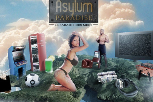 Asylum paradise, paradis du mâle, fantasmes, drague