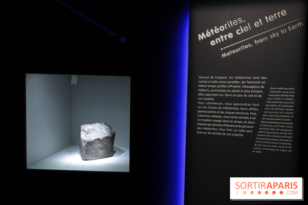 Exposition Météorites au Muséum national d'Histoire naturelle, les photos