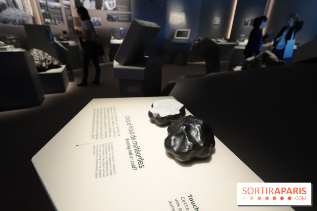 Exposition Météorites au Muséum national d'Histoire naturelle, les photos