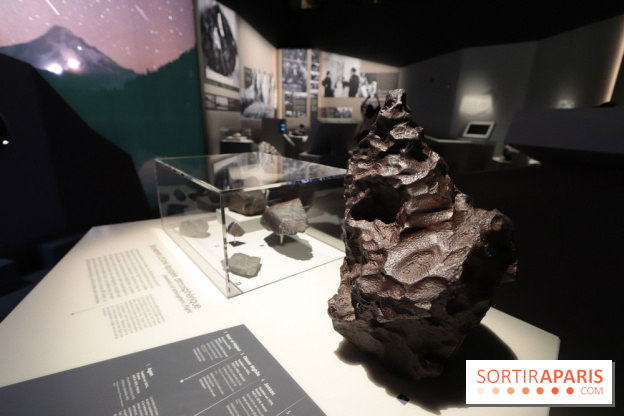 Exposition Météorites au Muséum national d'Histoire naturelle, les photos