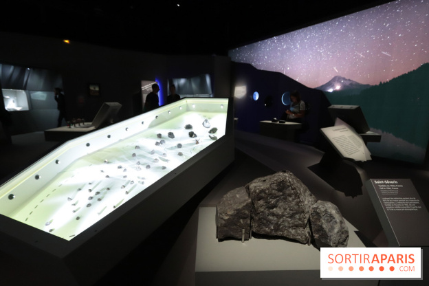 Exposition Météorites au Muséum national d'Histoire naturelle, les photos