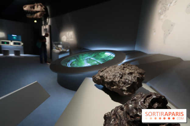 Exposition Météorites au Muséum national d'Histoire naturelle, les photos