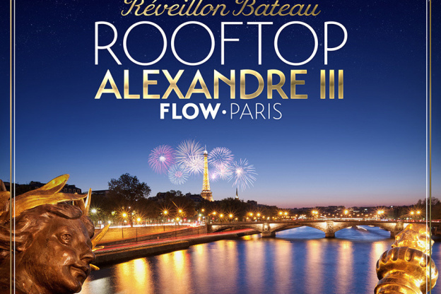 REVEILLON ROOFTOP Alexandre III ( Bateau Flow Paris 2018 )