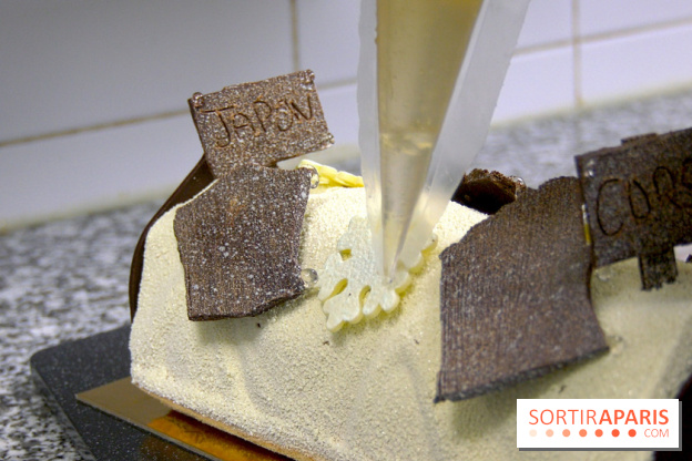 La Bûche Voyage de Bryan Esposito à l'Hôtel Westminster