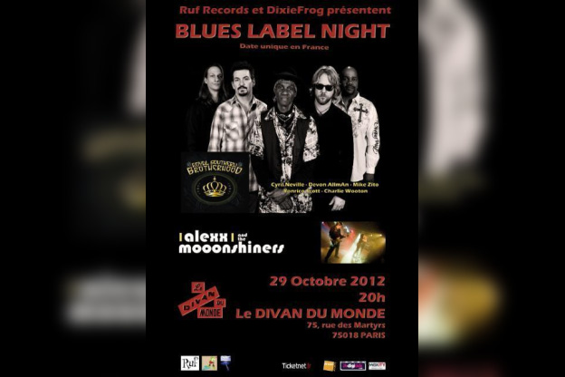 BLUES LABEL NIGHT / Royal Southern Brotherhood - Alexx & MoOonshiners