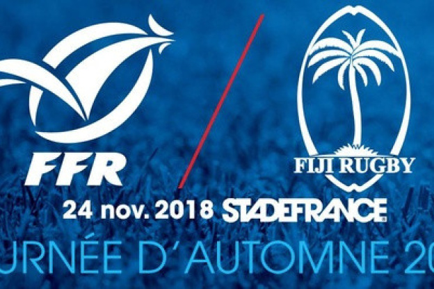 Rugby : Match France-Fidji au Stade de France le 24 novembre 2018 