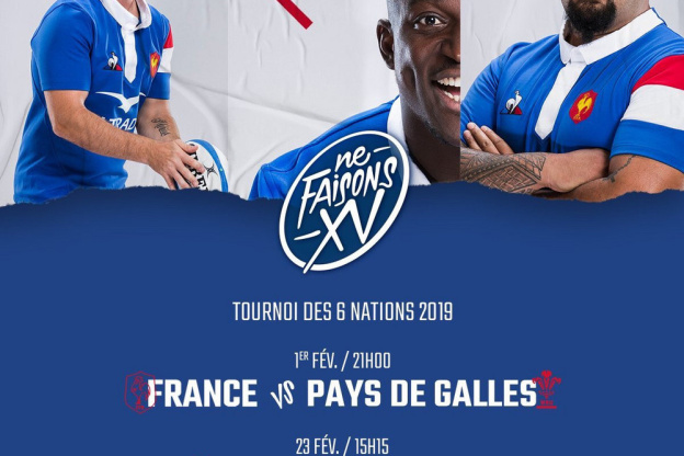 Tournoi des VI Nations 2019 : France-Pays de Galles au Stade de France 