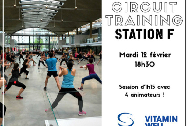 Circuit Training à Station F avec Swedish Fit 
