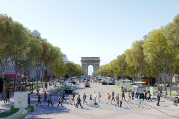 Champs-Elysées 2024 : les images du projet pour