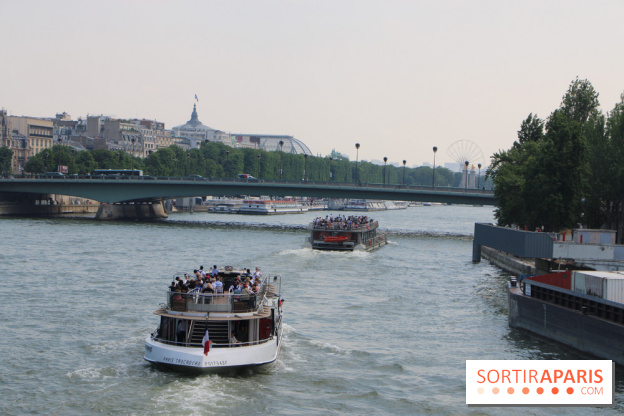 JO Paris 2024 : la construction du village olympique en bateau par la Seine