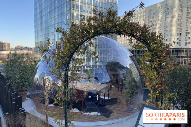 La bulle Octopus, nouvelle table d'hôte insolite à La Défense 