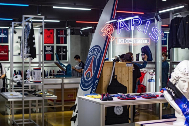 Le PSG ouvre une nouvelle boutique en Corée du Sud 