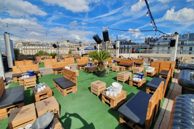 La finale PSG-Bayern sur le rooftop du Tout Le Monde En Parle 