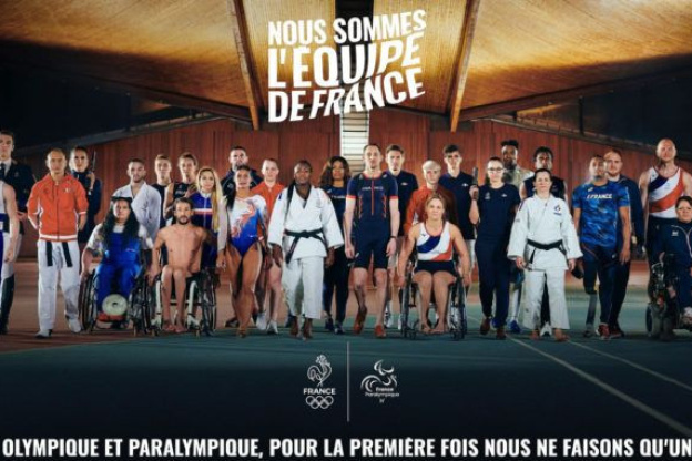 JO : Les équipes de France olympique et paralympique s'unissent pour la première fois
