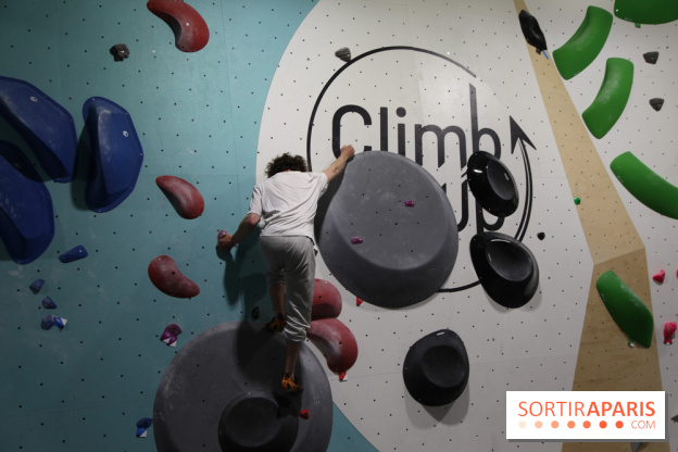 Climb Up, la plus grande salle d'escalade de France ouvre à Paris - nos photos