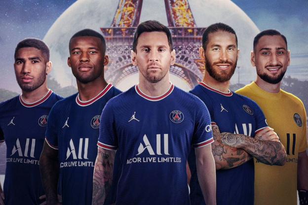 PSG : présentation de Messi, Ramos, Wijnaldum, Hakimi et Donnarumma au Parc des Princes